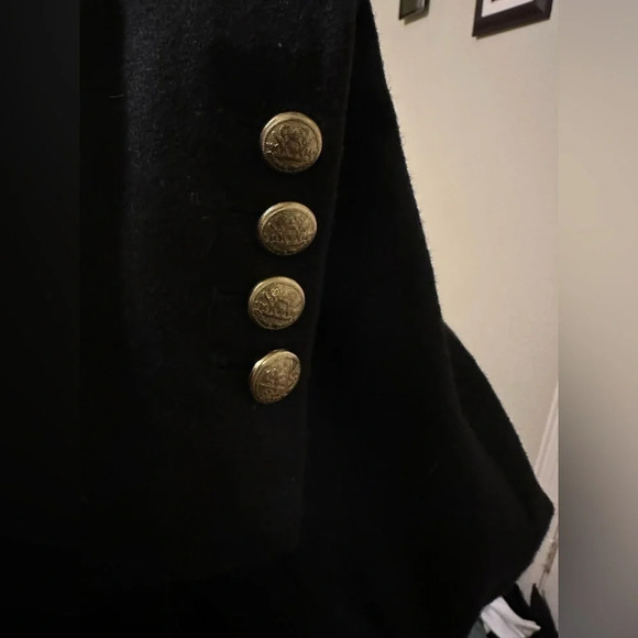 Priorities size S wool blend blazer with fancy trim - Picture 3 of 8